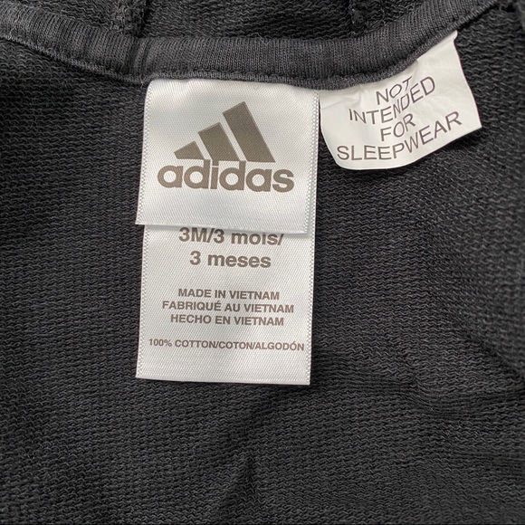 Adidas Logo Hooded Romper - Picture 6 of 6